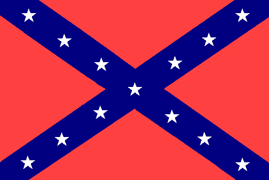 bandiera della Confederazione degli Stati del Sud